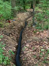french drain services in little rock ar