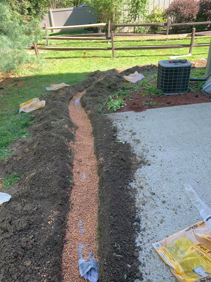 french drain services in little rock ar
